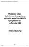 Předávání údajů do Informačního systému výzkumu, experimentálního vývoje a inovací ve formátu XML