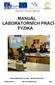 MANUÁL LABORATORNÍCH PRACÍ FYZIKA