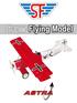 www.astramodel.cz J-3 Piper Cub 1:4 ARF Piper Super Cub 1:4 ARF Sport Cub Clipped Wing 1:4 ARF Aerosport 103 1:3 ARF 2547 mm 1676 mm 90,2 dm² 5500 g