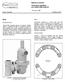 NÁVOD K POUŽITÍ Samočinné regulátory. pro redukci tlaku řady 627. Úvod. Červenec 1989 Fisher Controls Publikace 5252. Popis