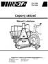 Cepový sklízeč. Návod k obsluze. Výrobky firmy JF-Fabriken do České republiky importuje DANAGRA s.r.o.