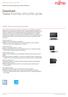 Datasheet Tablet FUJITSU STYLISTIC Q736