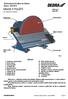 NÁVOD K POUŽITÍ. Kotoučová bruska na dřevo Model: DED7810. se Záručním listem