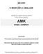 NÁVOD K MONTÁŽI A OBSLUZE. regulátor pro solárně termická zařízení řízený mikroprocesorem: AMK BASIC / ENERGY. Upozornění!