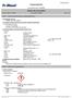 Bezpečnostní list. podle nařízení (ES) č. 1907/2006. 150539; Citric Acid_1036014. Product Safety/Produktsicherheit. Giftnotruf Berlin +49 (0)30-19240