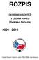 ROZPIS 2009-2010 OKRESNÍCH SOUTĚŽÍ V LEDNÍM HOKEJI ŽĎÁR NAD SÁZAVOU. Vydal: Okresní výkonný výbor ČSLH Žďár nad Sázavou