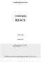 OPATŘENÍ OBECNÉ POVAHY Č... Územní plán ŘENČE. Textová část BŘEZEN 2013. Vydáno Zastupitelstvem obce Řenče Nabytí účinnosti dne...