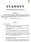 S T A N O V Y. Fotbalového klubu FK Boršov nad Vltavou. I. Základní ustanovení. 2. Sídlem FK je: Obecní 52, Boršov nad Vltavou, 373 82