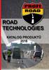 ROAD TECHNOLOGIES KATALOG PRODUKTŮ 2016