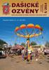 DAŠICKÉ OZVĚNY 5/2014. Posvícení Dašice 12. 15. září 2014. dvouměsíčník. neprodejný. Dašice, Malolánské, Pod Dubem, Prachovice, Velkolánské, Zminný