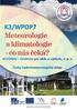 Popularizační workshop Meteorologie a klimatologie co nás čeká