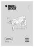 www.blackanddecker.eu KD975 KD985 KD990 Upozornění! Určeno pro kutily. 500500-72 CZ