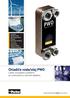 Chladiče voda/olej PWO Lehké, kompaktní a efektivní pro průmyslové a námořní aplikace