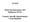 ZA5222. Flash Eurobarometer 287 (Influenza H1N1) Country Specific Questionnaire Czech Republic