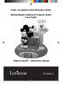 Mickey Mouse Clubhouse Projector Alarm Clock Radio