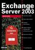 Exchange Server 2003. Obsah. Poděkování... 10