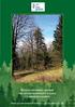 Katalog pěstebních opatření pro zvýšení biodiverzity v lesích v chráněných územích
