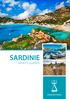 SARDINIE. Severní pobřeží SARDEGNA TRAVEL