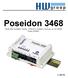 Poseidon Hlídá stav kontaktů, teploty, vlhkosti a ovládá 2 výstupy po síti (WEB,  ,SNMP). CZ