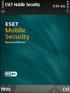 ESET Mobile Security Symbian. Instalační manuál a uživatelská příručka