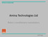 Amina Technologies Ltd. Řešení s neviditelnými reproduktory