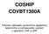 COSHIP CDVBT1380A. Přijímač (dekodér) pozemního digitálního televizního a rozhlasového vysílání v pásmech VHF a UHF