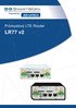 Pr umyslový LTE Router LR77 v2
