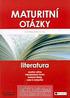 Maturitní otázky Literatura