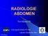 Vavříková M. Radiologická klinika FN Brno. Lékařská fakulta MU Brno 2010/2011