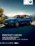 BMW ŘADY 3 SEDAN CENA ZÁKLADNÍHO MODELU OD KČ BEZ DPH SE SERVICE INCLUSIVE 5 LET / KM. BMW řady 3 Sedan
