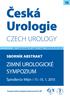 CZECH UROLOGY ZIMNÍ UROLOGICKÉ SYMPOZIUM SBORNÍK ABSTRAKT. Špindlerův Mlýn / Česká Urologie