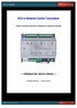 ECX-4 Ethernet Control Transceiver