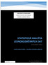 STATISTICKÁ ANALÝZA JEDNOROZMĚRNÝCH DAT. Semestrální práce UNIVERZITA PARDUBICE. Fakulta chemicko-technologická Katedra analytické chemie
