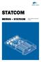 STATCOM MERUS STATCOM. Moderní řečení pro kvalitu sítě v průmyslu.