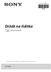 (1) IFX8. Držák na řídítka. Návod k obsluze Sony Corporation Vytištěno v České republice VCT-HM1