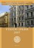 Výroční zpráva o činnosti v roce 2007 Fakulta životního prostředí Univerzity Jana Evangelisty Purkyně v Ústí nad Labem