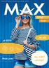 Informačný leták Obchodného centra MAX Trnava nepredajné leto 2016 LETNÝ TRNA VA PRI VODE NA KRÁTKO. Moja RADOSŤ NAKUPOVAŤ.