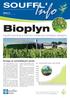 Bioplyn SOUFFL. Využití kukuřice a travních směsí pro produkci bioplynu