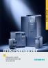 Katalog K FM CZ. micromaster. Frekvenční měnič MICROMASTER 430 7,5 až 90 kw