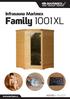 Infrasauna Marimex Family 1001 XL