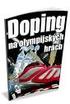 Doping na olympijských hrách. Diplomová práce