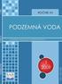 S L O V E N S K Á A S O C I Á C I A H Y D R O G E O L Ó G O V PODZEMNÁ VODA ROČNÍK XV 1 / 2009 ISSN