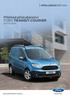 Přehled příslušenství FORD TRANSIT COURIER