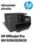 HP Officejet Pro 8610 e-all-in-one/hp Officejet Pro 8620 e-all-in-one/hp Officejet Pro 8630 e-all-in-one. Uživatelská příručka