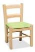 Plastové židle. Dřevěné židle