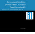 Zprovoznění kitu Xilinx Spartan-6 FPGA Industrial Video Processing Kit
