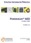 STRUČNÁ INFORMAČNÍ PŘÍRUČKA POWERHEART AED G3 9300A A 9300E A