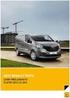 Nový Renault TRAFIC III. Ceník příslušenství platný od