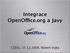 Integrace OpenOffice.org a Javy. CZJUG, , Robert Vojta