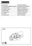 M9400. GB Belt Sander INSTRUCTION MANUAL. PL Pilnik ta mowy INSTRUKCJA OBS UGI. RO lefuitor cu band MANUAL DE INSTRUC IUNI